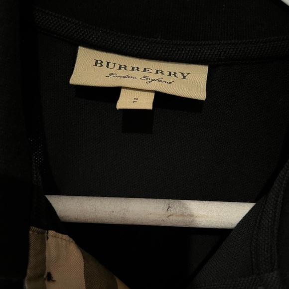 Long Sleeve Burberry Polo - Picture 2 of 4